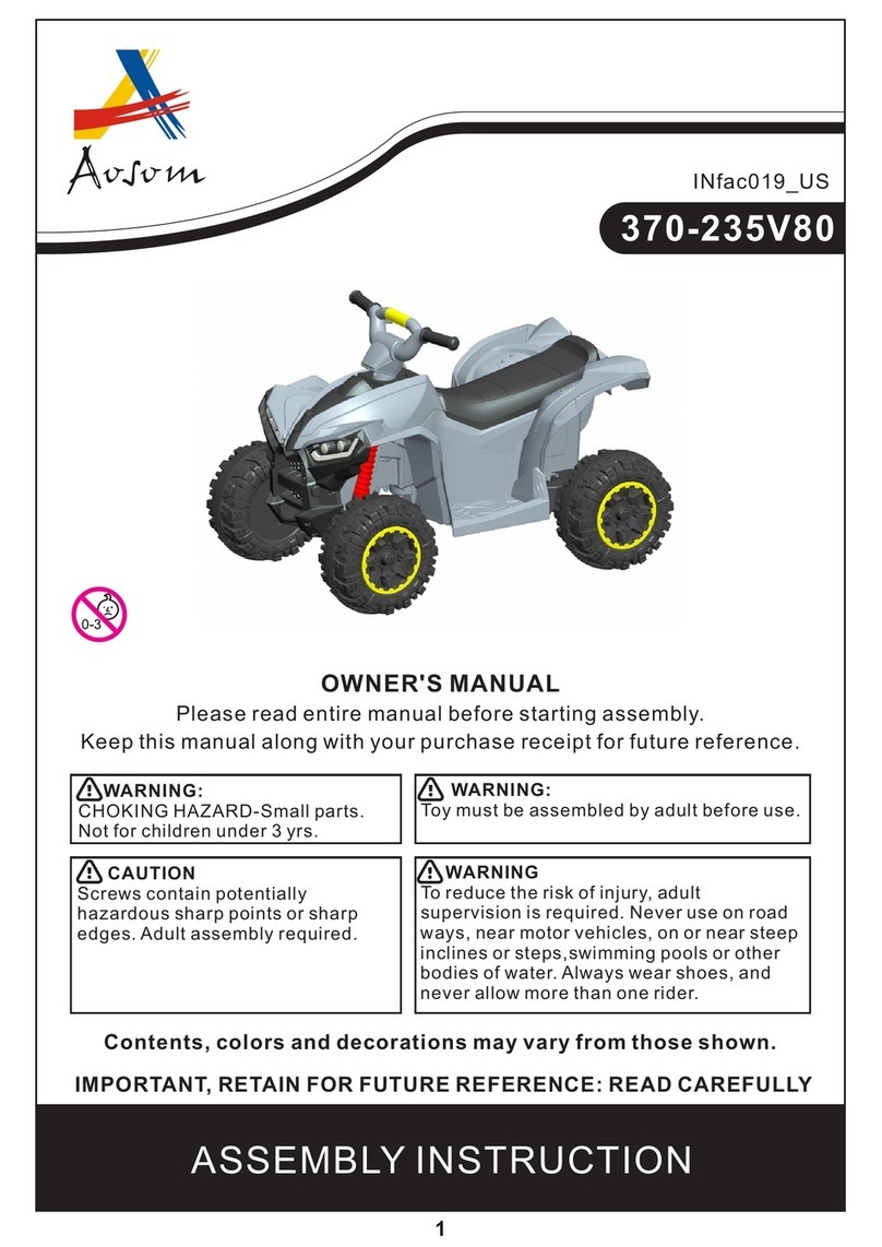 Avson 370-235V80 owner's manual