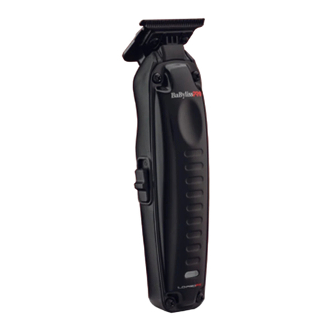 BaByliss PRO 4rtists LO-PRO FX FX726E manual