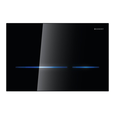 Geberit Sigma80 user manual Geberit Sigma80 user manual