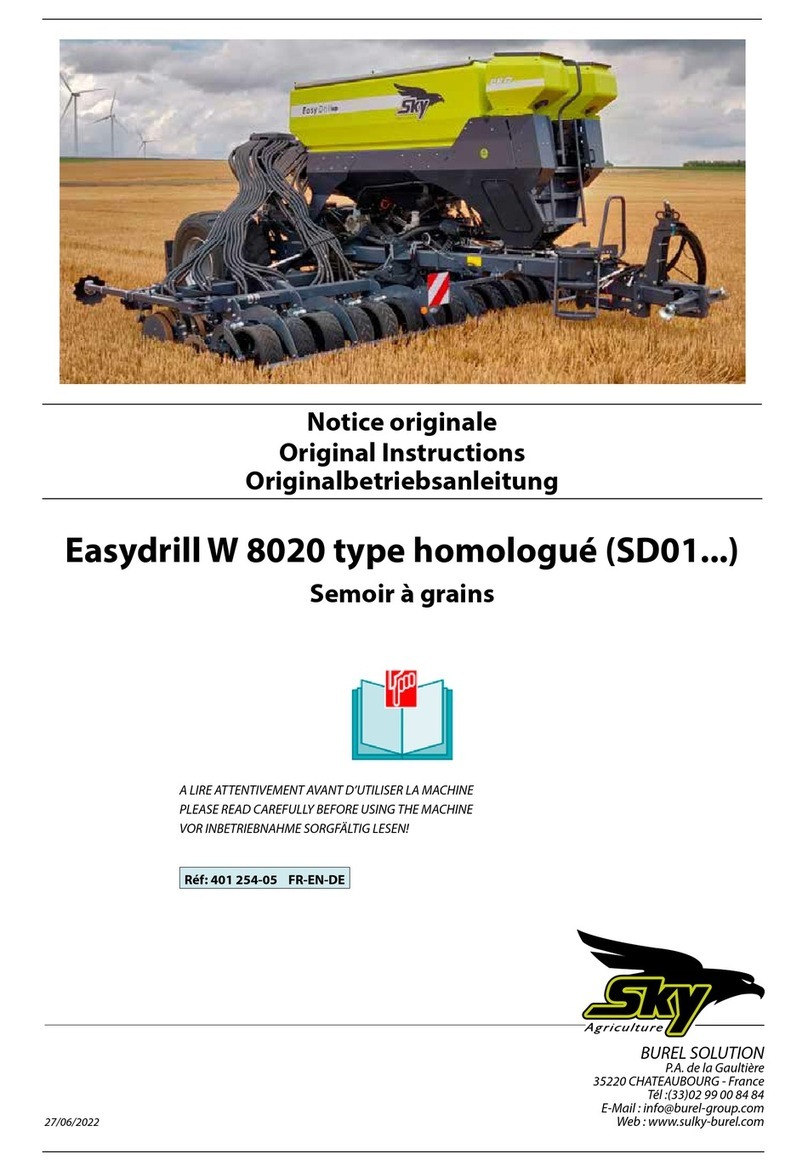 SKY Agriculture Easydrill W 8020 Original instructions SKY Agriculture Easydrill W 8020 Original instructions