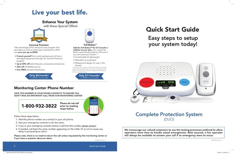 MobileHelp Complete Protection System quick start guide