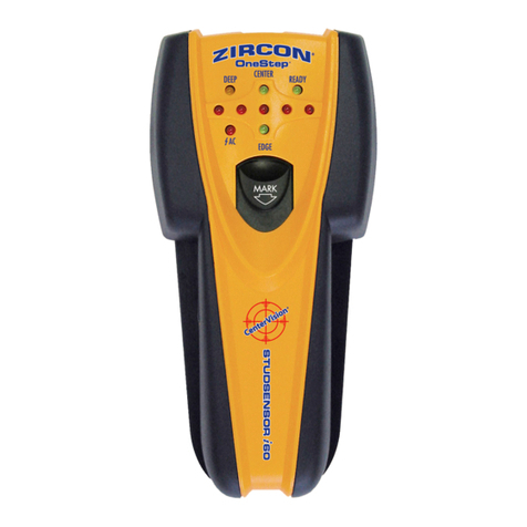 Zircon StudSensor i60 OneStep quick start guide