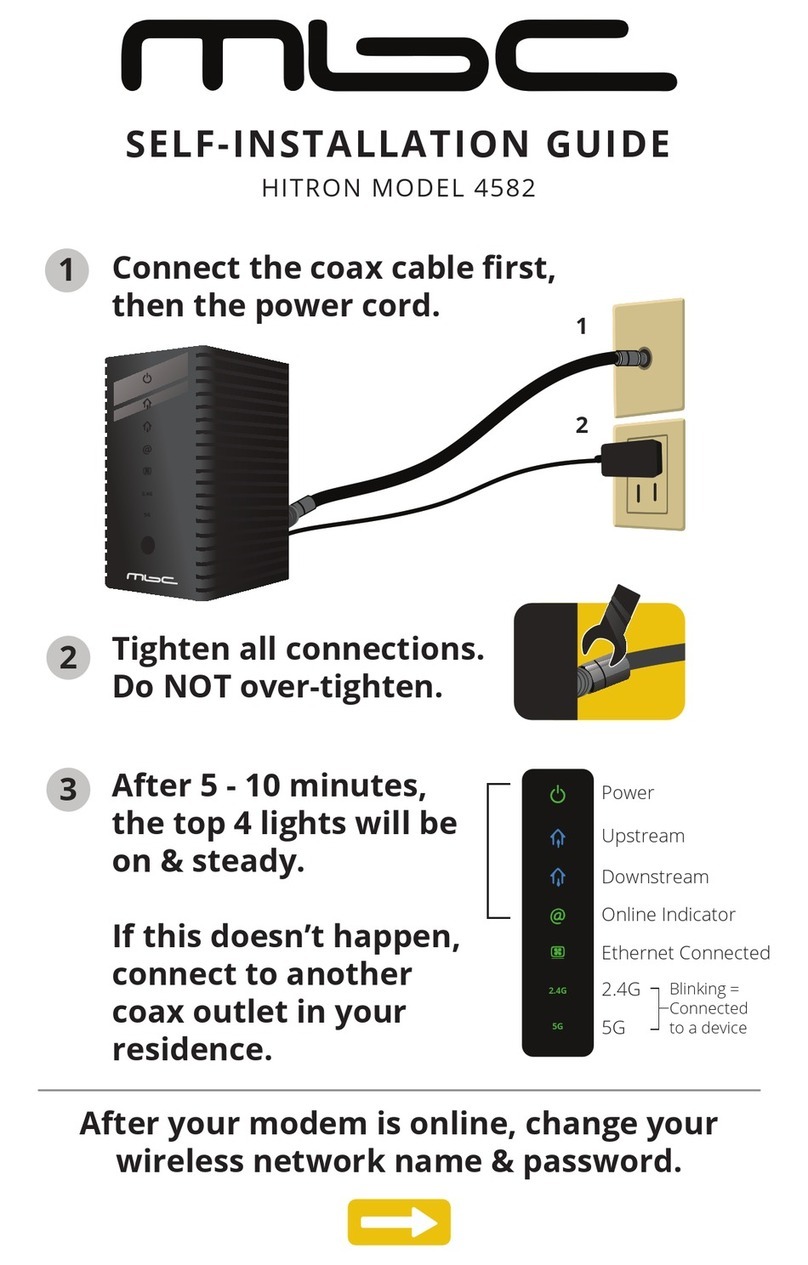 MBC HITRON 4582 installation guide