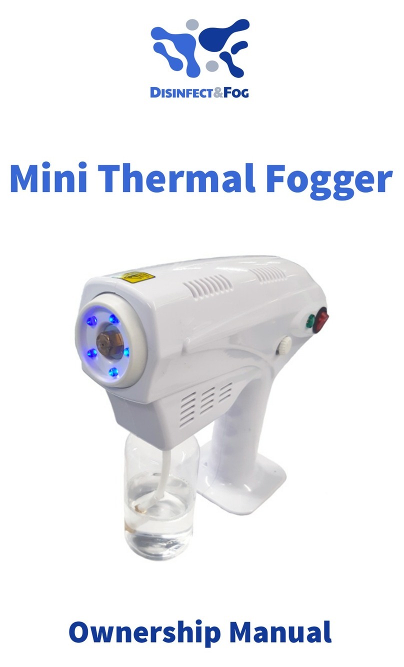 Disinfect&Fog Mini Thermal Fogger manual