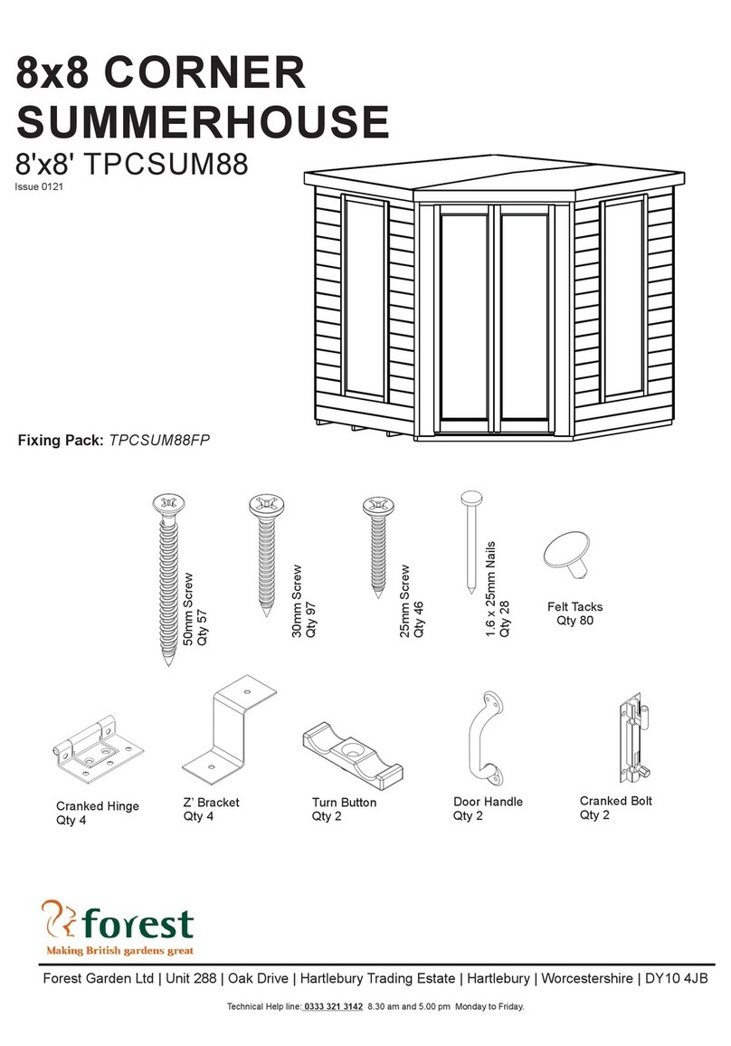 Forest TPCSUM88 User manual