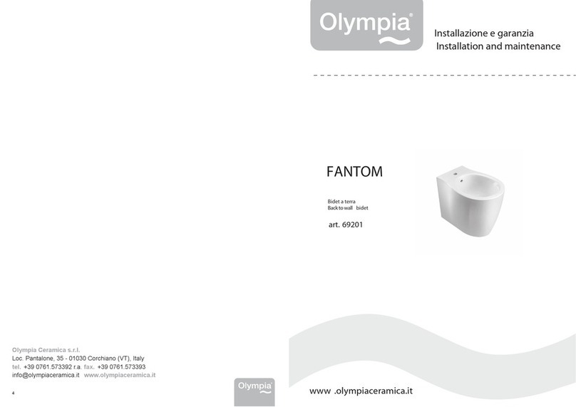Olympia FANTOM 69201 Installation and Maintenance