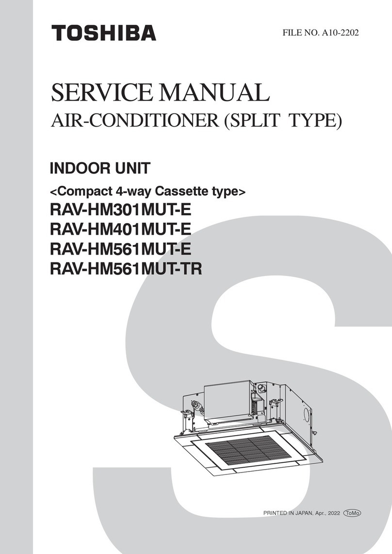 Toshiba RAV-HM301MUT-E User manual