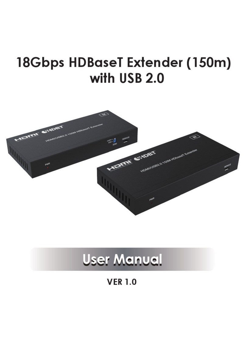 Orei UHD-EXB400UR-K user manual