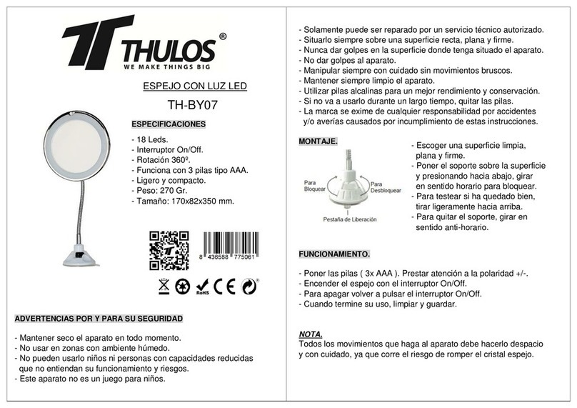 Thulos TH-BY07 quick start guide