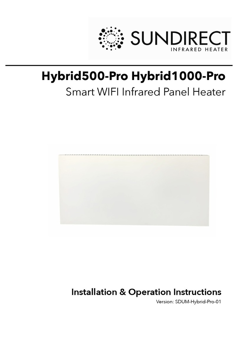 Sundirect Hybrid500-Pro Installation instructions