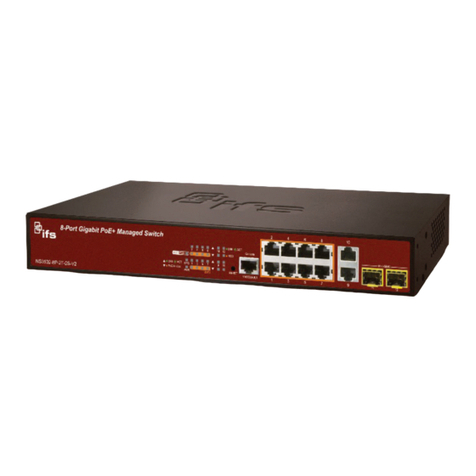 ifs NS3502-8P-2T-2S-V2 User manual