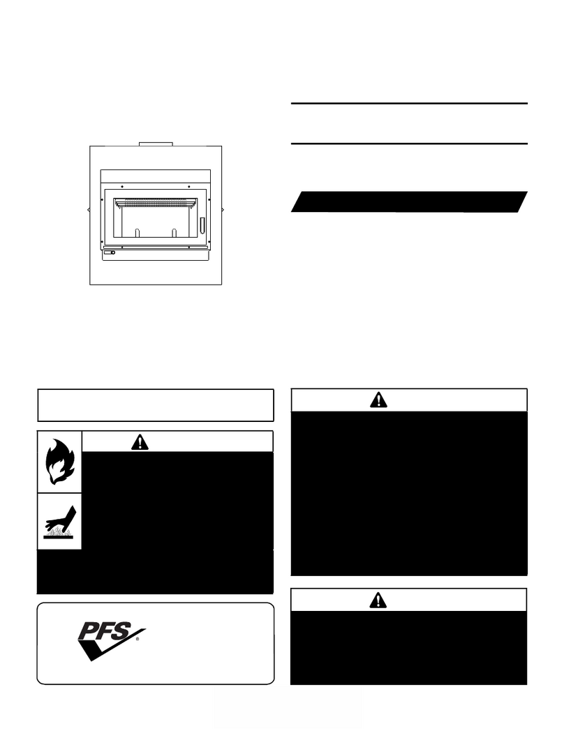 Superior Fireplaces WCT4920 Owner's manual