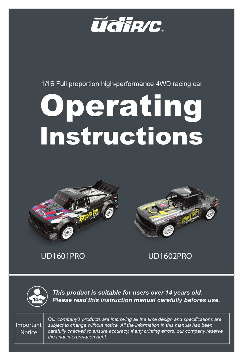 UDI R/C UD1601PRO User manual