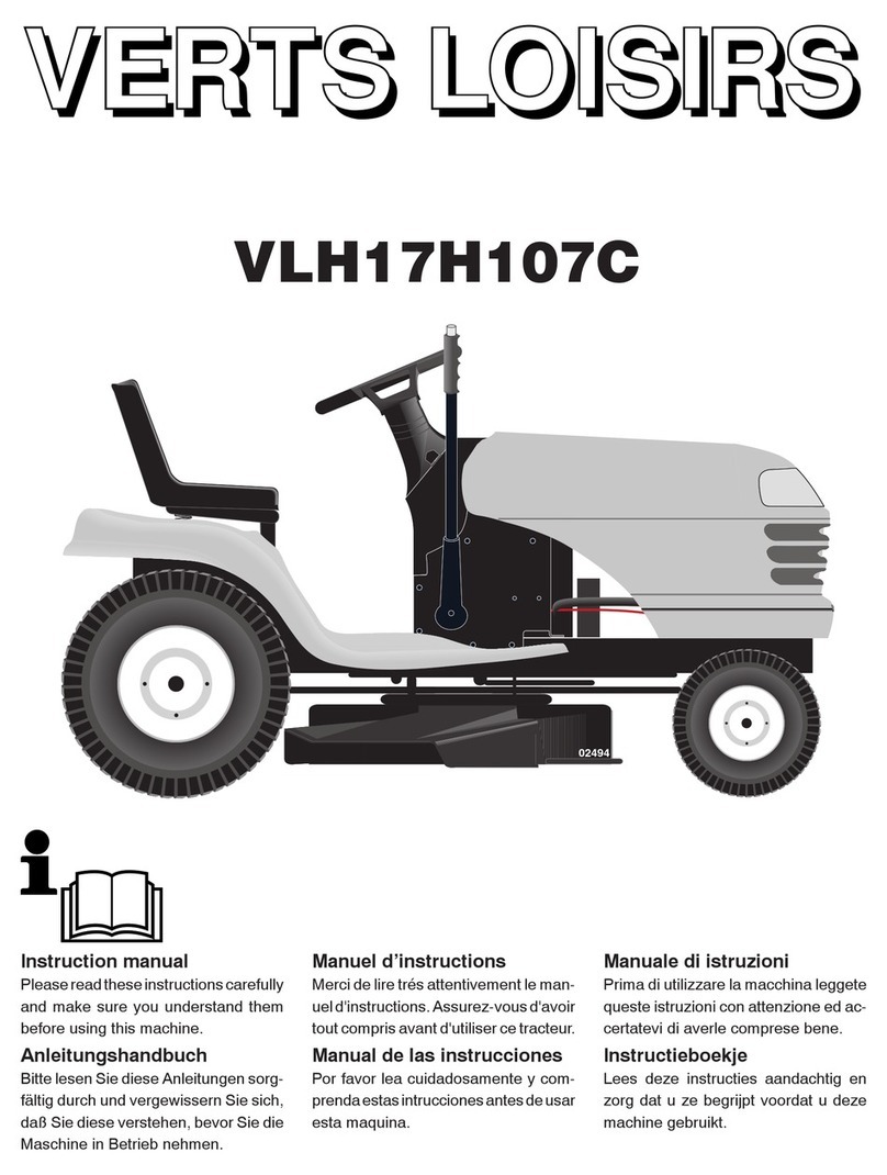 Verts Loisirs VLH17H107C User manual Verts Loisirs VLH17H107C User manual