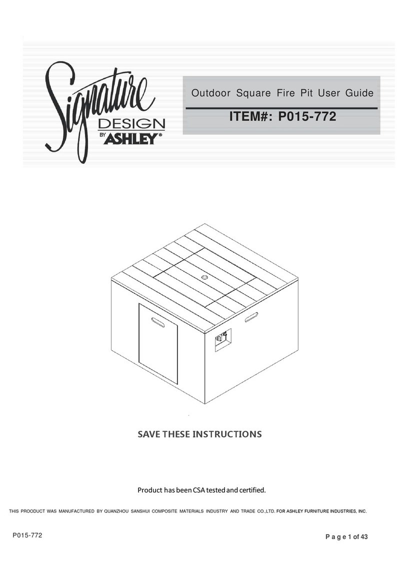 Ashley Signature P015-772 instructions