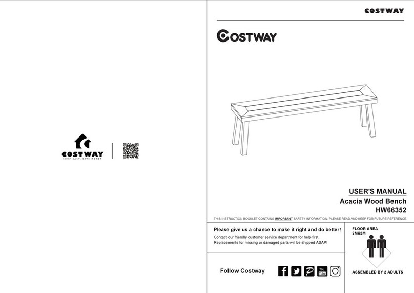 Costway HW66352 User manual