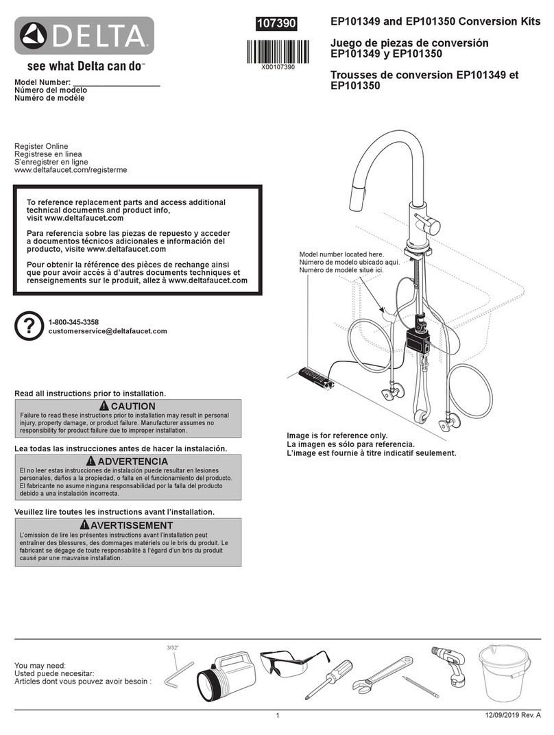 Delta EP101349 User manual