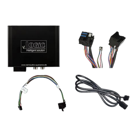 Car-Interface v.LOGiC CI-V5-CCC-PNP User manual
