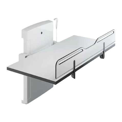 Pressalit Max-Ability R8594 Installation drawing