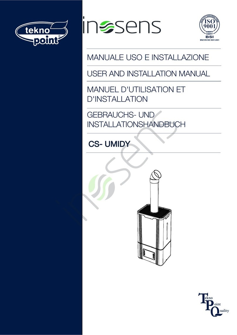 Tekno Point CS-UMIDY Operating manual
