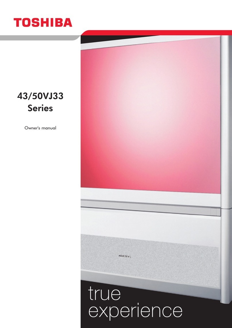Toshiba 43VJ33 Series User manual