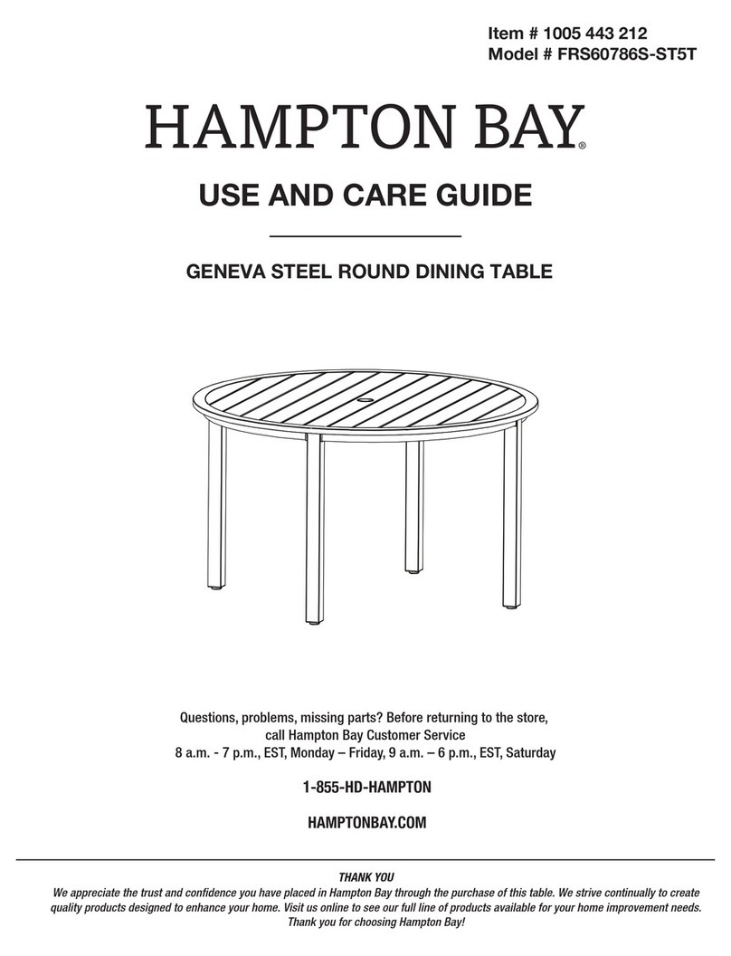 HAMPTON BAY GENEVA FRS60786S-ST5T User manual