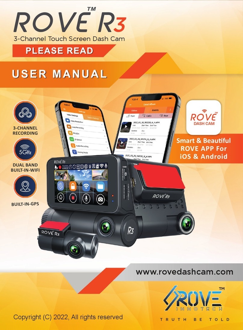 ROVE R3 user manual