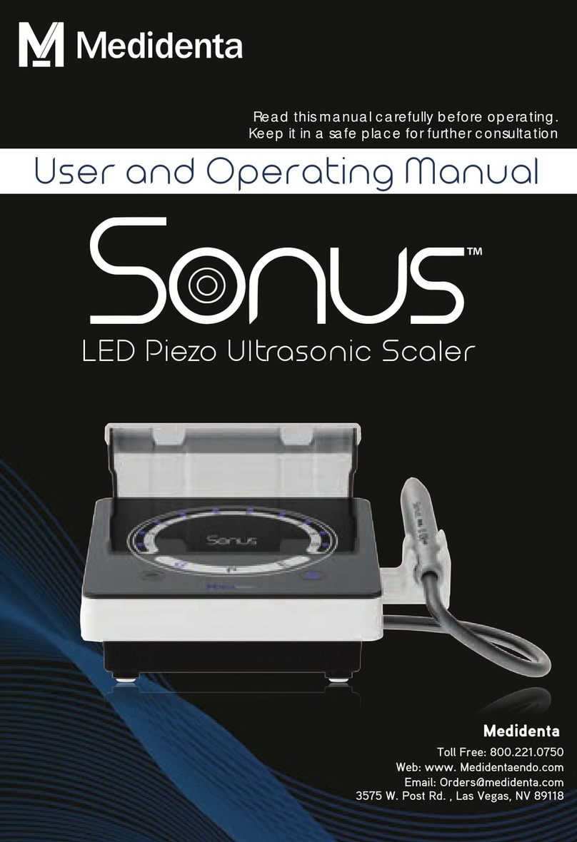 Medidenta Sonus User and operating manual