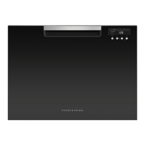 Fisher & Paykel SINGLE DISHDRAWER DD24SCTB9 User manual Fisher & Paykel SINGLE DISHDRAWER DD24SCTB9 User manual