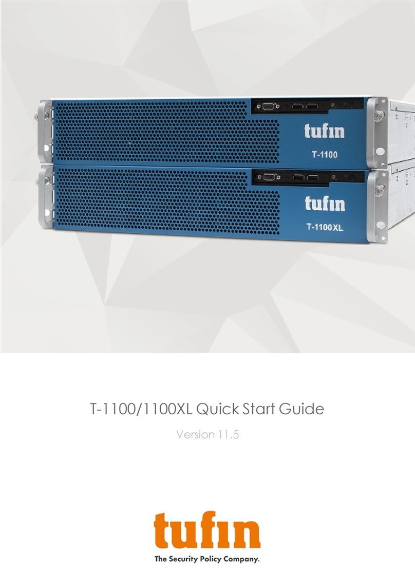 tufin T-1100 quick start guide