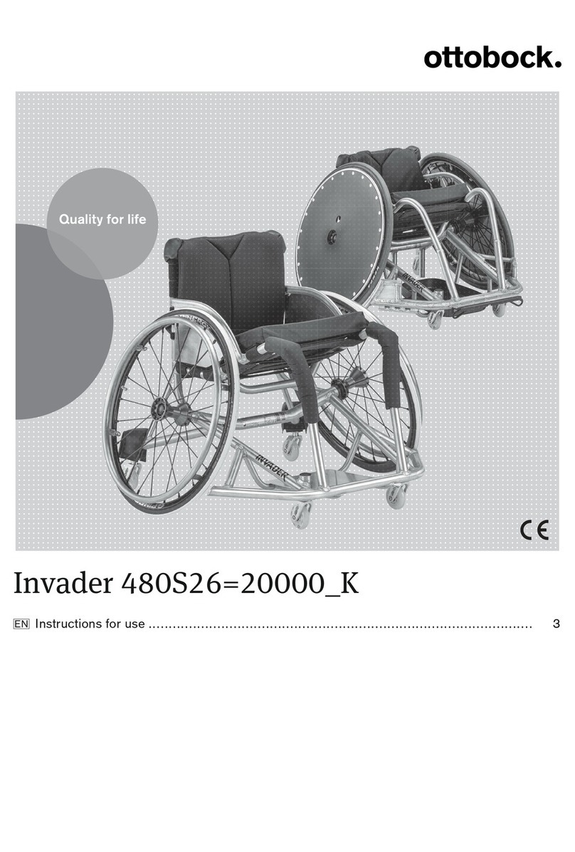 Otto Bock Invader User manual