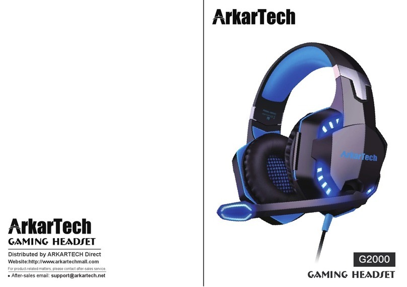 ArkarTech G2000 Instructions for use