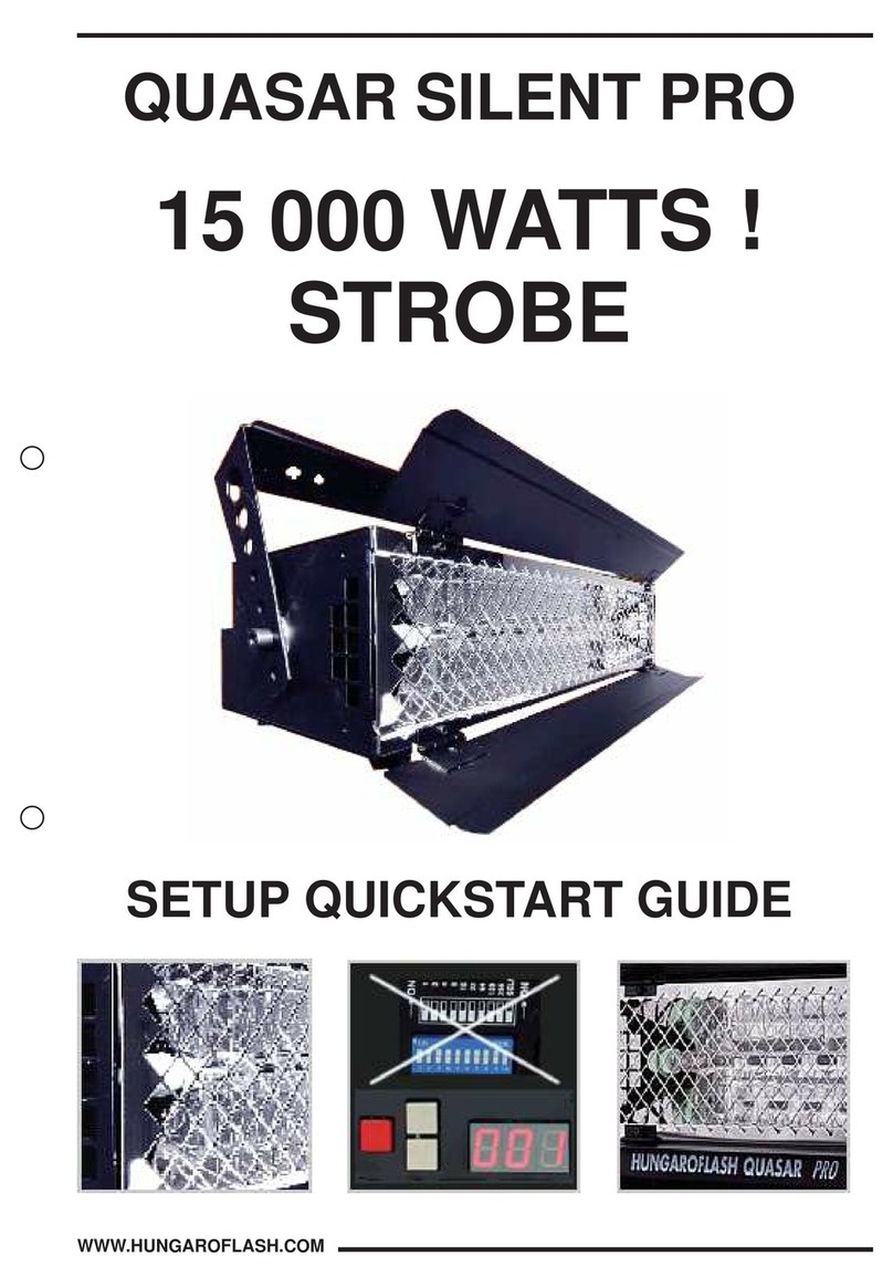 HungaroFLASH QUASAR SILENT PRO Setup & quick start guide