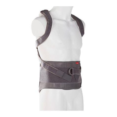 Otto Bock Smartspine Extension Brace User manual