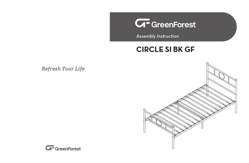 GreenForest CIRCLE SI BK GF Assembly instruction