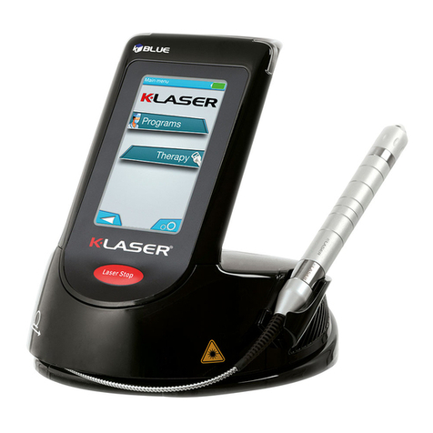 K-LASER Blue Derma Operating	 instruction