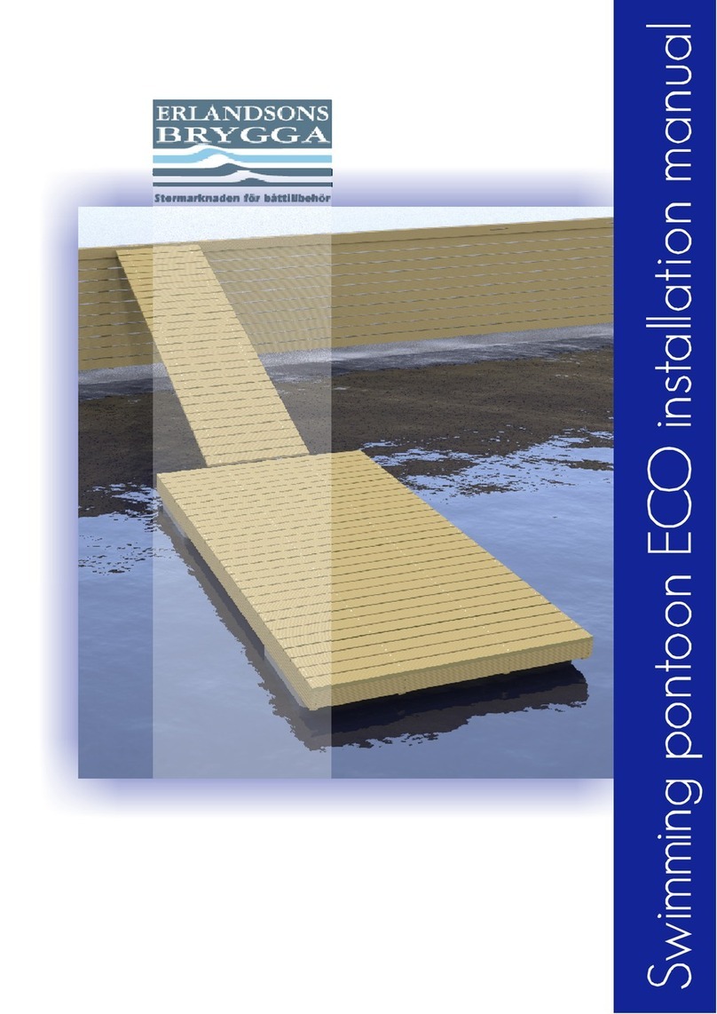 ERLANDSONS BRYGGA ECO installation manual