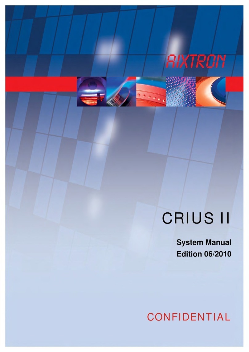 AIXTRON CRIUS II System manual