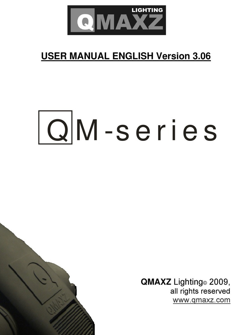 QMAXZ Lighting QM Series user manual