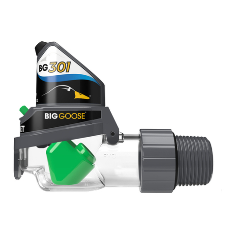 BIG GOOSE BG-301 instructions