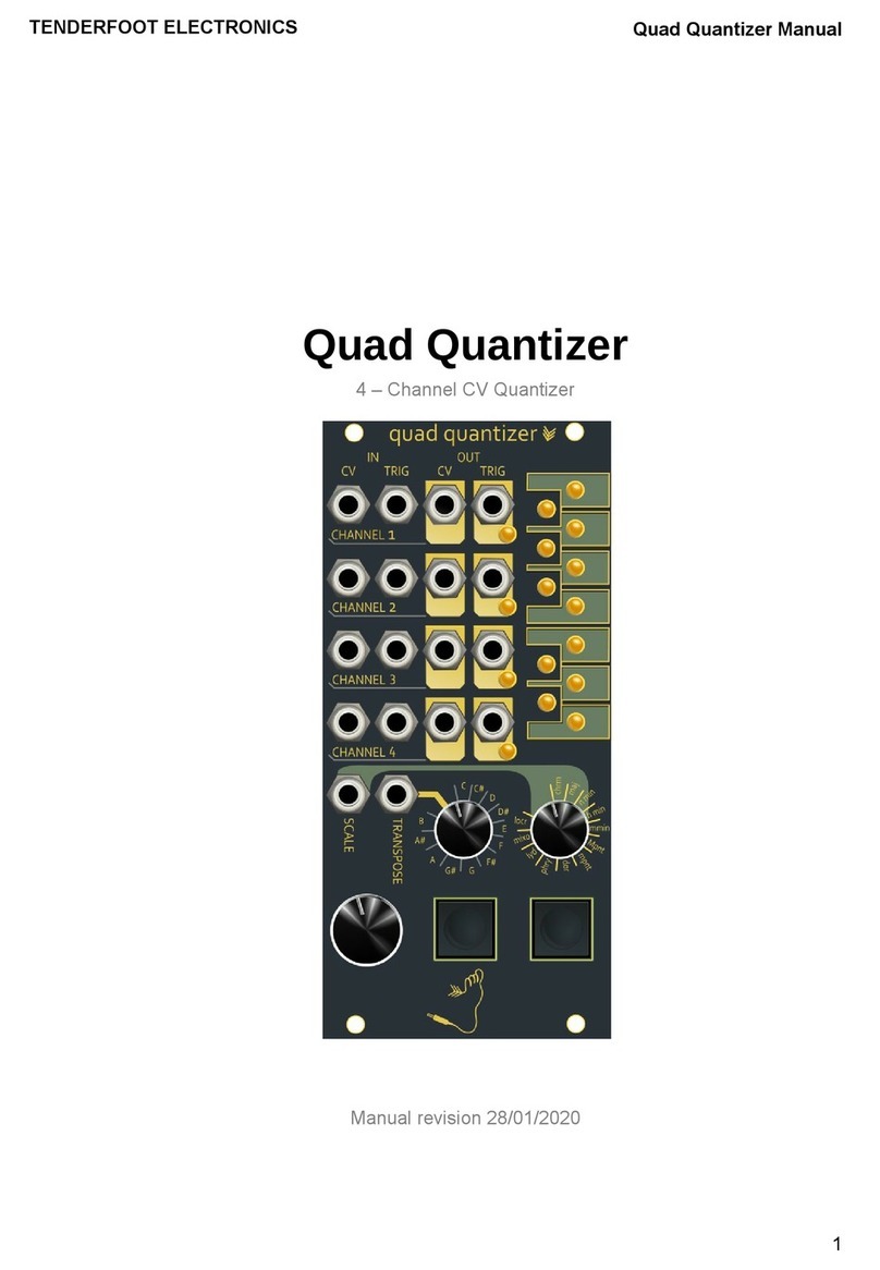 Tenderfoot Quad Quantizer manual