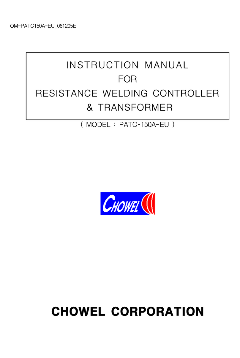 CHOWEL PATC--150A-EU instruction manual