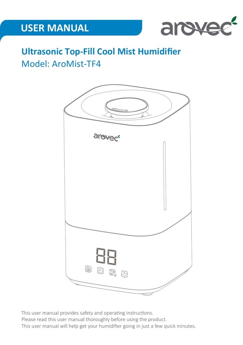 arovec AroMist-TF4 user manual