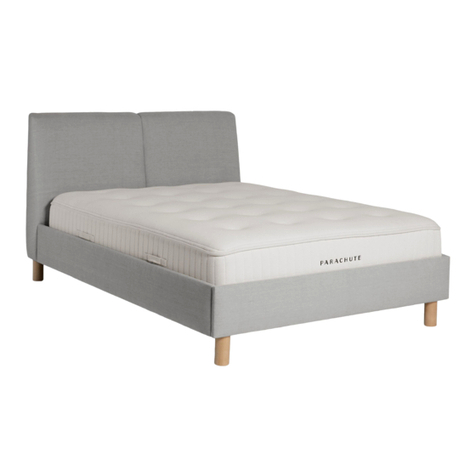 Parachute Dune Bed Frame Assembly instructions