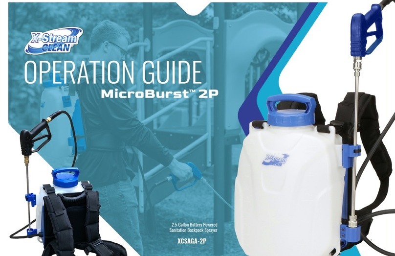 X-Stream CLEAN MicroBurst XCSAGA-2P Operation guide