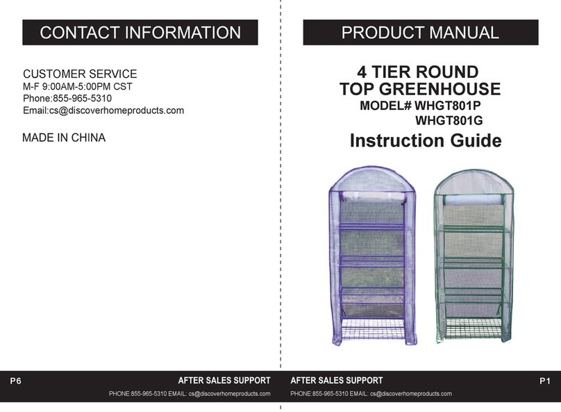 DISCOVER HOME PRODUCTS WHGT801P Instruction guide DISCOVER HOME PRODUCTS WHGT801P Instruction guide