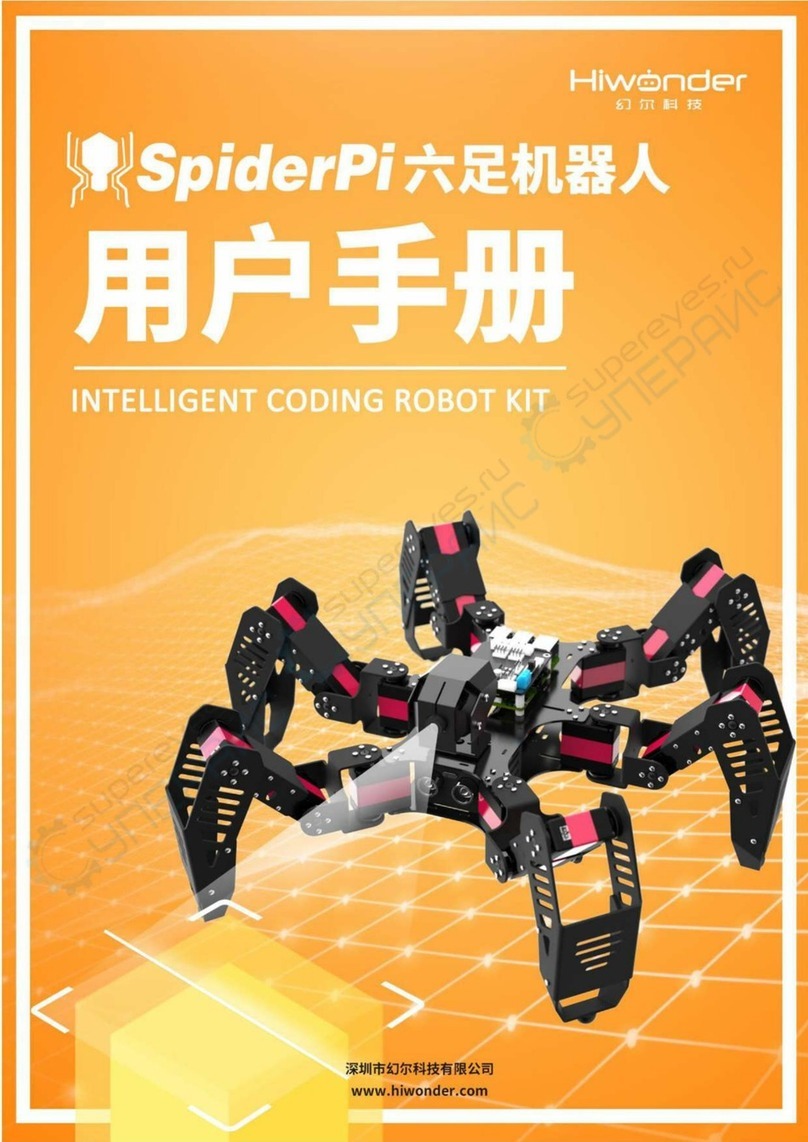 Hiwonder SpiderPi user manual