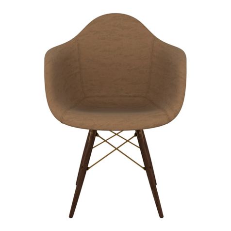 Inside Weather NOLA DINING CHAIRS User manual Inside Weather NOLA DINING CHAIRS User manual
