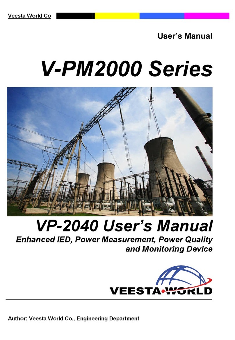 Veesta World V-PM2000 Series user manual