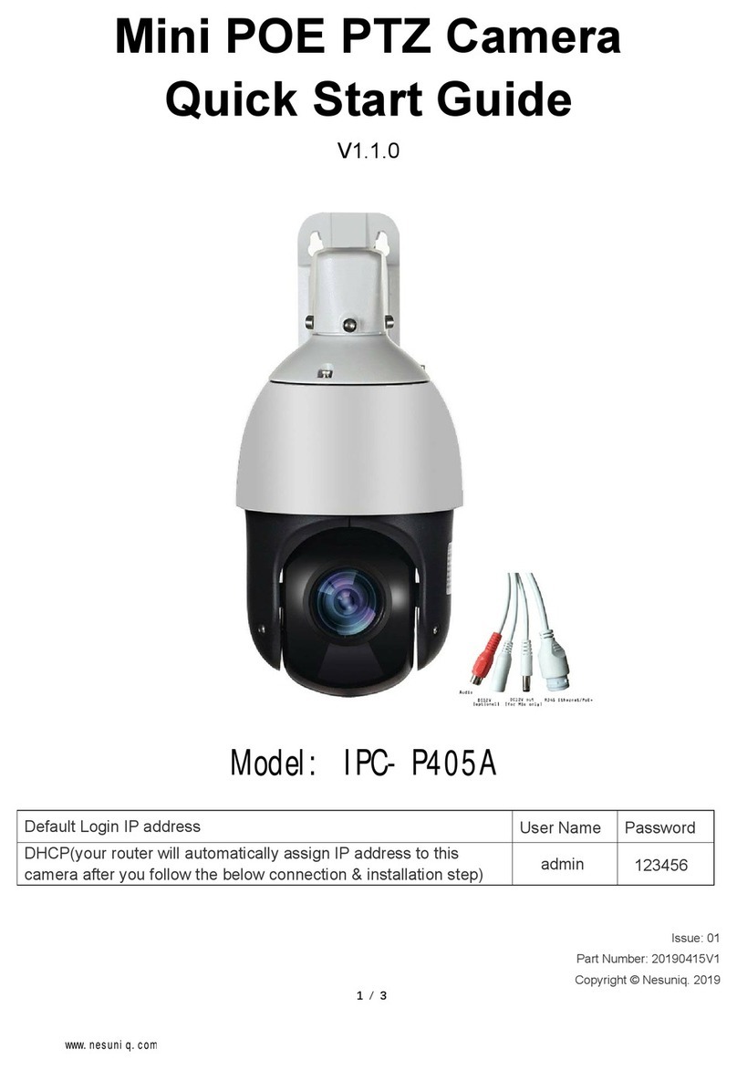 Nesuniq IPC-P405A quick start guide